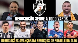 PROTAGONISMO! NEGOCIAÇÃO AVANÇA ENTRE VASCO E MARINAKIS AVANÇA! VASCO ACERTA COM NOVOS REFORÇOS!