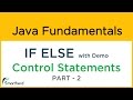 Java IF ELSE control statement example. Java tutorial for beginners #4.2