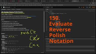 Leetcode MEDIUM Problem 150. Evaluate Reverse Polish Notation | DevOps Python Practice