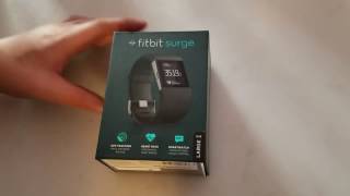 unboxing: fitbit surge Fitness Superwatch