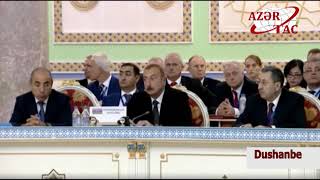 President Ilham Aliyev attended expanded session of CIS Council of Heads of State in Dushanbe