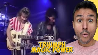 Triumph - Magic Power (REACTION) WRITER REACTS - First Time Hearing It