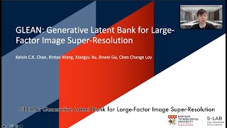 GLEAN: Generative Latent Bank for Large-Factor Image Super-Resolution, CVPR 2021