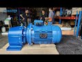 helical gear motor