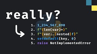5 Simple Tips & Tricks for Python devs