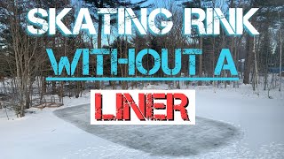 How to build a skating rink without a liner! (Part 1)