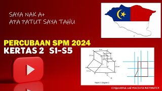 PERCUBAAN MATEMATIK SPM 2024 # MELAKA #PART 1 # SOALAN 1-SOALAN 5