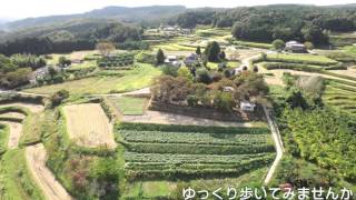 久米南町 川柳公園の空撮（岡山 津山の空撮)