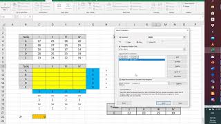 CE422-Lecture Unbalanced Assignment Problem Using Excel Solver