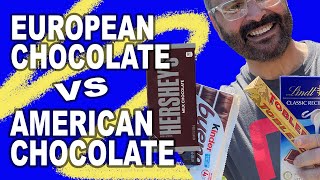 European Chocolate vs  American Chocolate - I Tried Both!