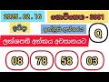 govisetha 3991 2025.02.16 lottery results lotherai dinum anka 3991 nlb jayaking show