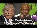 MK Party Dr John Hlophe Accuses Ramaphosa of Tax Evasion: Phala Phala Exposed