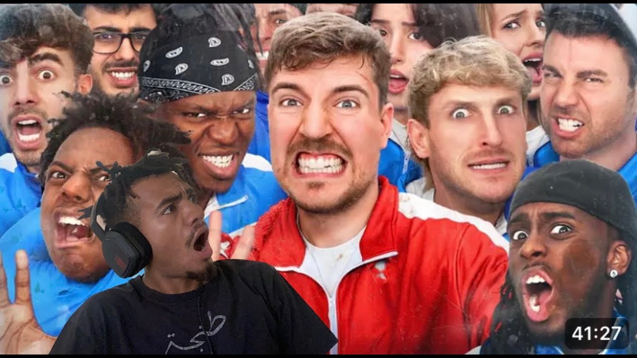 Craziest Mr Beast Challenge Yet 50 Youtubers Fight For 1 000 000