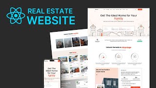 Let's Create Real Estate Website Project In React Js 🚀 | #reactjsprojects  #realestatewebsite