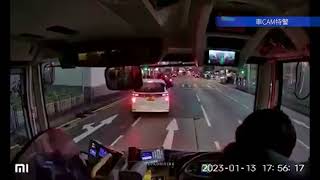 車CAM直擊 - UF3596 連切三線閘到巴士，落車理論仲覺得自己啱喎🧐