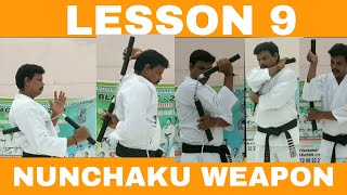 Lesson 9: NUNCHAKU WEAPON EXPLAINED IN TAMIL