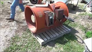 CALDWELL H28 BIN FAN WITH BURNER For Sale