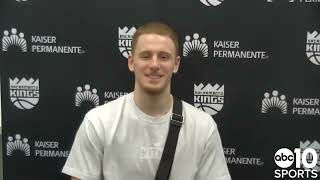 Donte DiVincenzo on the Kings season coming to an end, talks uncertain future with Sacramento