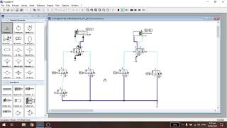 A+ B+ A- B- | FluidSim Pneumatics