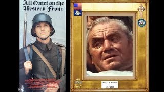 🌠ERNEST BORGNINE 1917-2012 (all quiet on the western front) 1979⚔😠