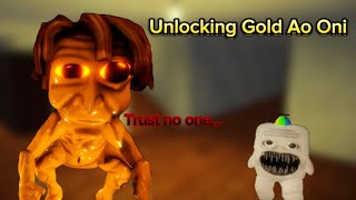 Unlocking Gold Ao Oni - Pillar Chase 2