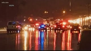 3 dead, 5 injured in car crash near South Carolina college