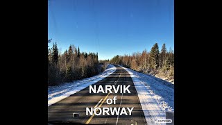 NARVIK, a beautiful city of northern Norway