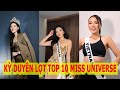 Kỳ Duyên gây sốt khi tiến thẳng vào Top 10 trên BXH Miss Universe