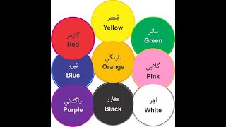 Colors Name in Sindhi /رنگن جا نالا