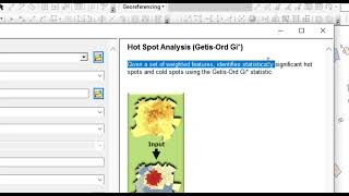 Hot Spot Analysis (Getis-Ord Gi) Tool ArcGIS