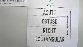 Classifying triangles notes