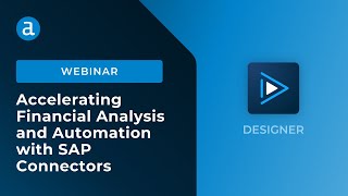 Alteryx + SAP: Accelerating Financial Analysis and Automation with SAP Connectors