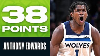Anthony Edwards FRANCHISE RECORD 10 Threes & Becomes YOUNGEST To Do it!