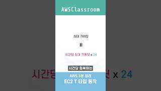 AWS 3분 정리 : EC2 T 타입 정리