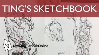 Ting's Sketchbook - Cheap Pens From The Bank