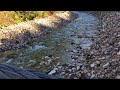 横尾大橋から涸沢の清流