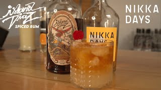 We Made a Cocktail with Spiced Rum and Japanese Whisky!