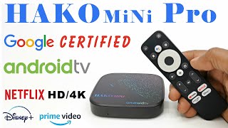 HAKOmini Pro Amlogic S905Y4 Google Certified TV Box