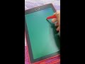 lcd writing tablet erasing all scribbling