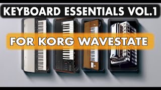 Keyboard Essentials Vol.1 - a Korg WaveState SoundSet