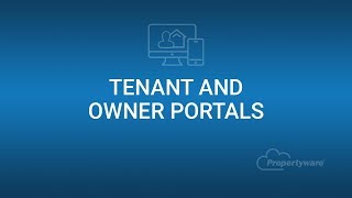 Rental Tenant and Owner Portals Quick Look