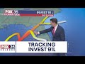 National Hurricane Center tracking Invest 91L in Gulf of Mexico