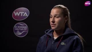 My Performance | Dominika Cibulkova Defeats Elena Vesnina  | 2017 St. Petersburg Ladies Trophy QF