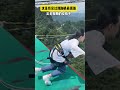 bungee jumping with rope in beautiful place $ asmr bungee jumping shorts