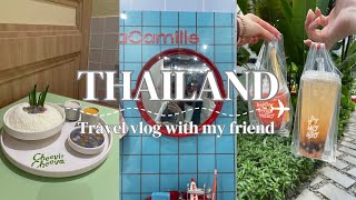 タイ旅行②🇹🇭バンコクでパパイヤサラダ作りとショッピング🛍️バンコクカフェ巡りとタイ料理も🍴