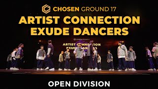 Artist Connection Exude Dancers | Open Division | Chosen Ground 17 [FRONT VIEW]