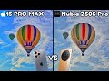 iPhone 15 Pro Max VS ZTE Nubia Z50S Pro 