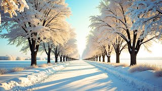 JANARY WINTER Relaxation with Peaceful Instrumental Music❄️Relieve Stress and Stop Overthinking