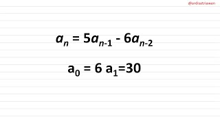 Solving Recurrence Relation with Generating Function - Discrete Math