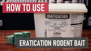 How to Use Eratication Rodent Bait